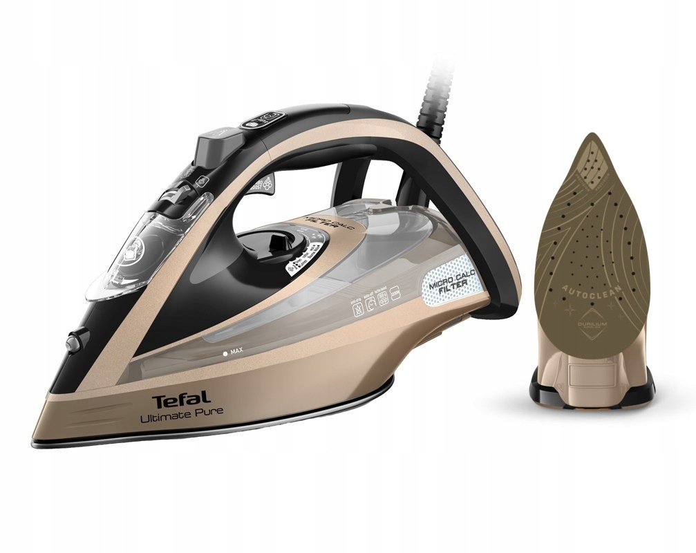 Żelazko Tefal Ultimate Pure FV9852E0 3200W Parowe AirGlide Autoclean