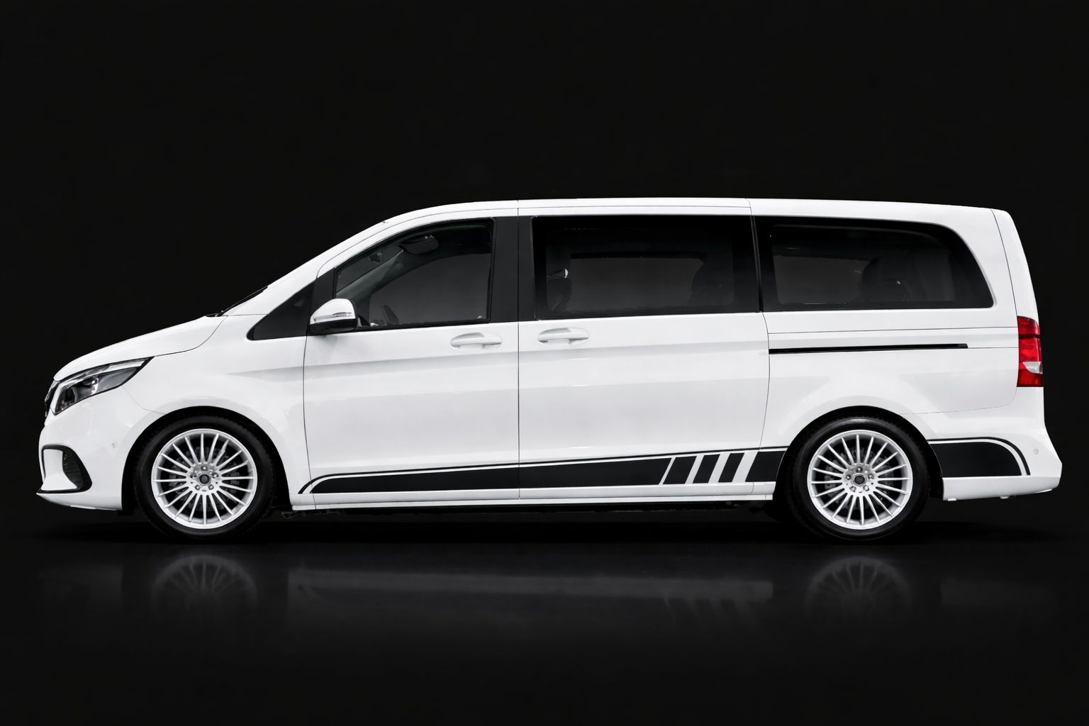 Nálepka Mercedes Vito, Viano Na Boky/dveře/prahy L+p 2KS