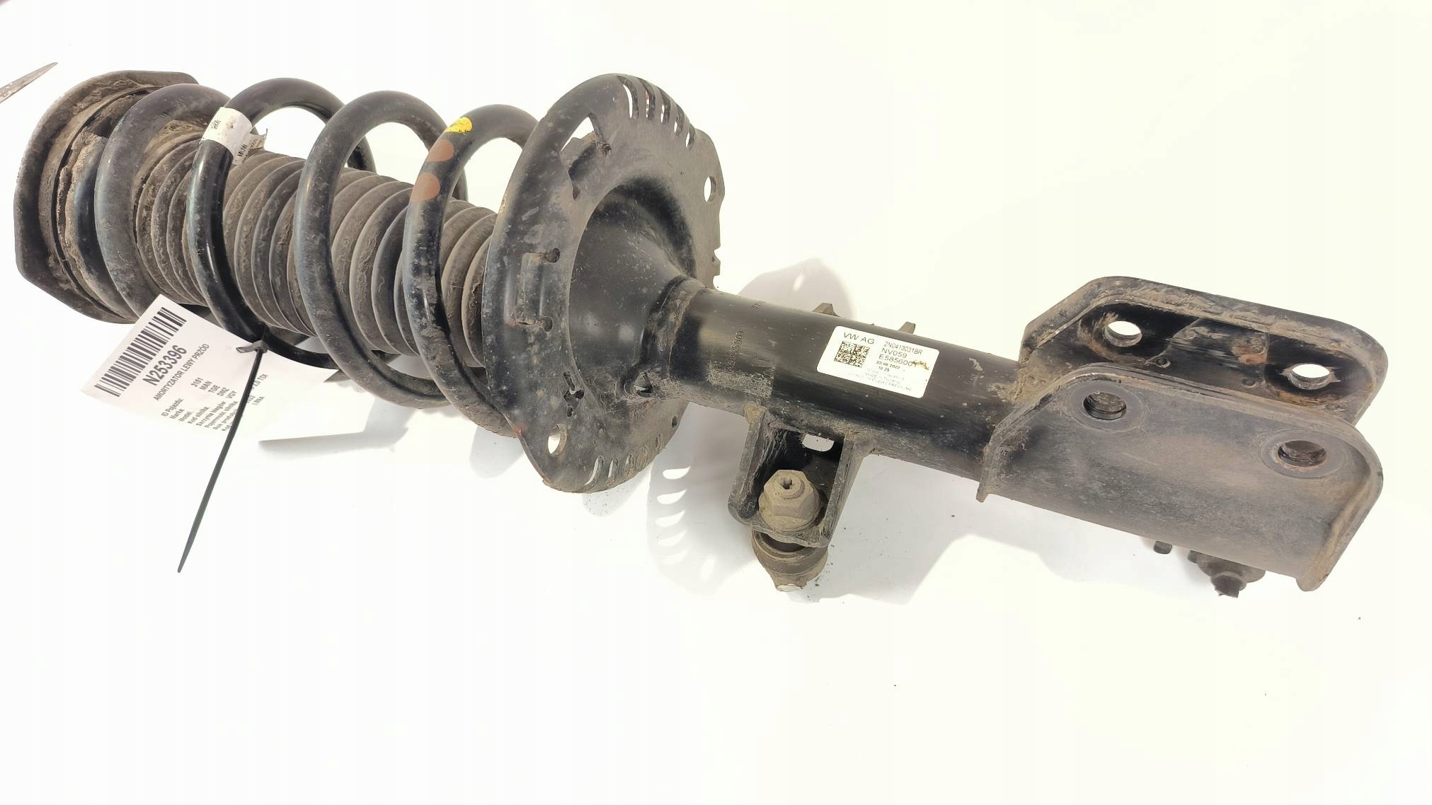 shock absorber left front 2N0413031BR MAN TGE