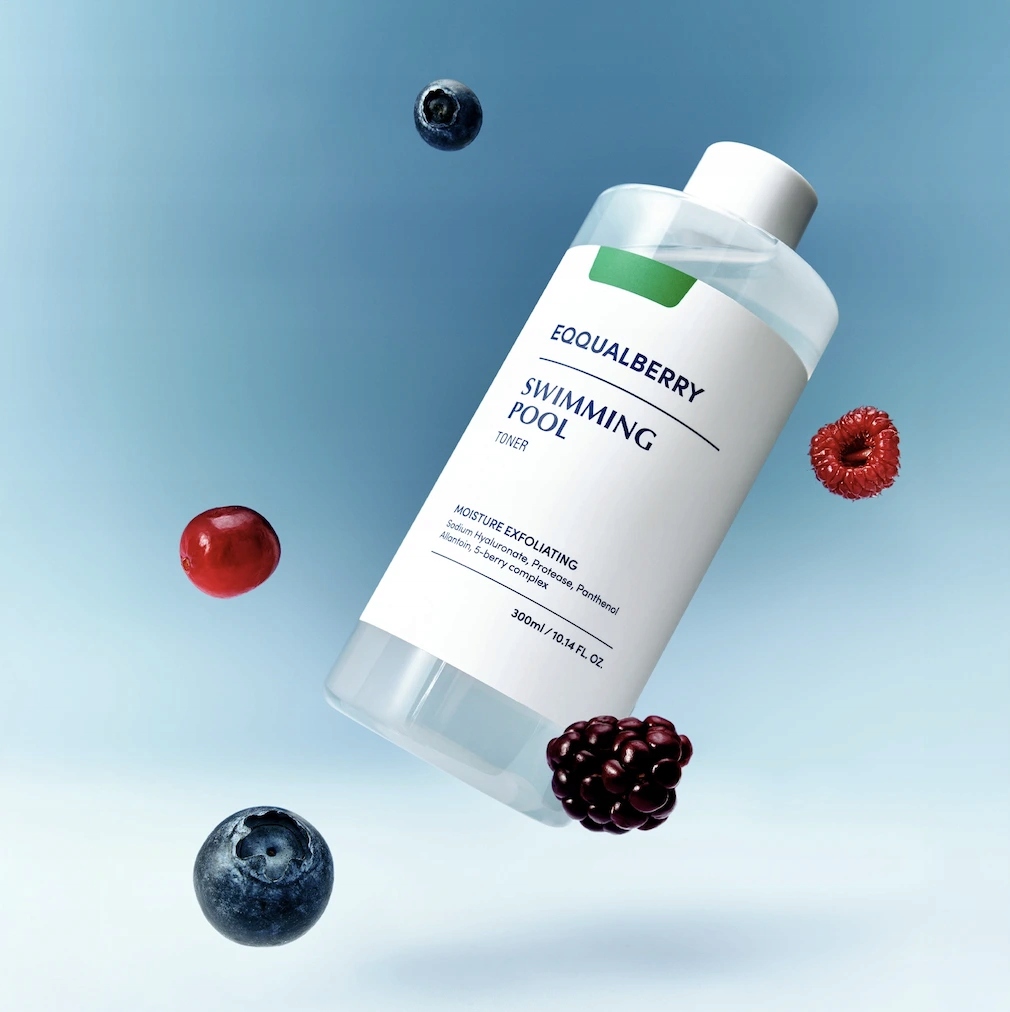 Eqqualberry Swimming Pool denní pleťové tonikum 300 ml