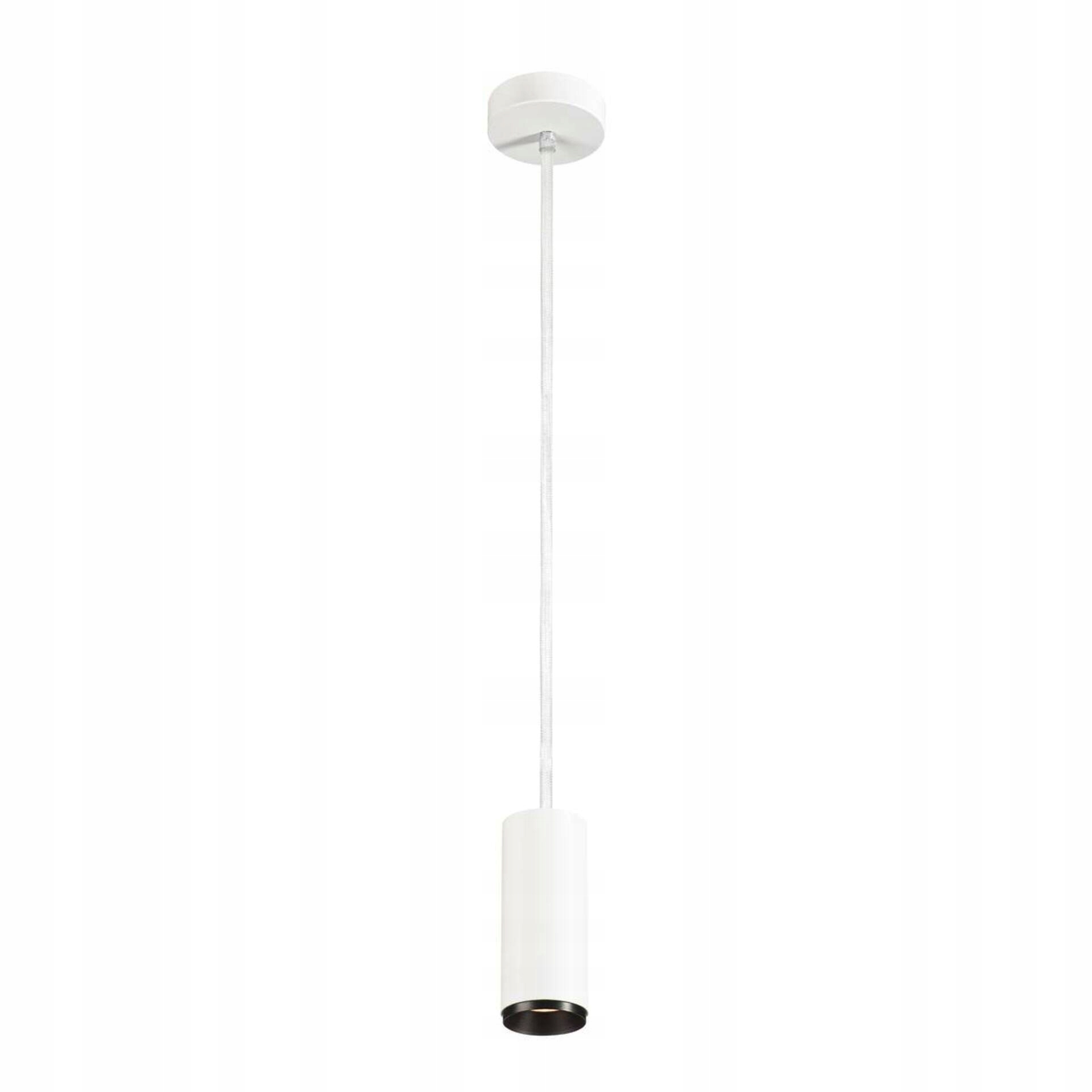 Závesné Led svietidlo Slv Numinos Pd Dali S 10,42 W 4000K 36 ° biela čierna