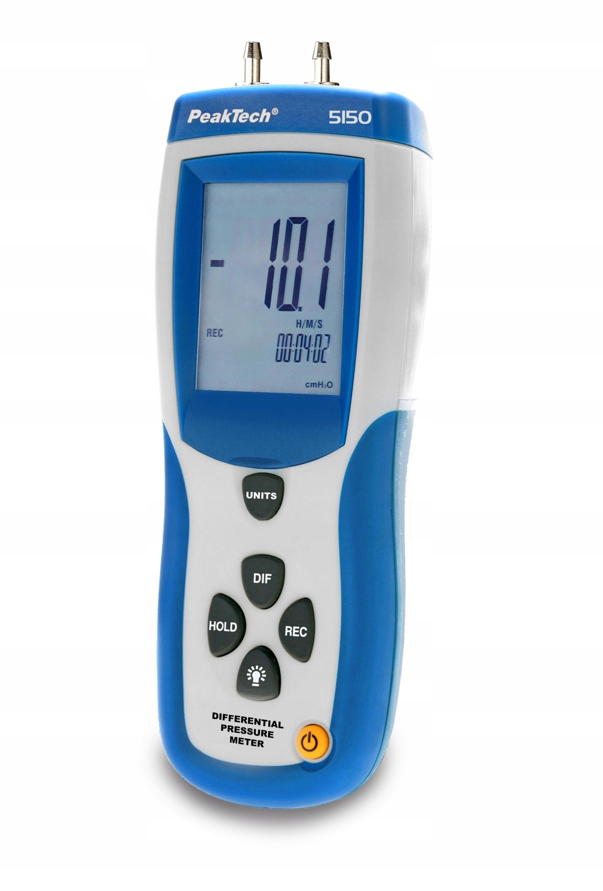 Měřič rozdílu tlaku PeakTech 5150 Port Usb digitální displej