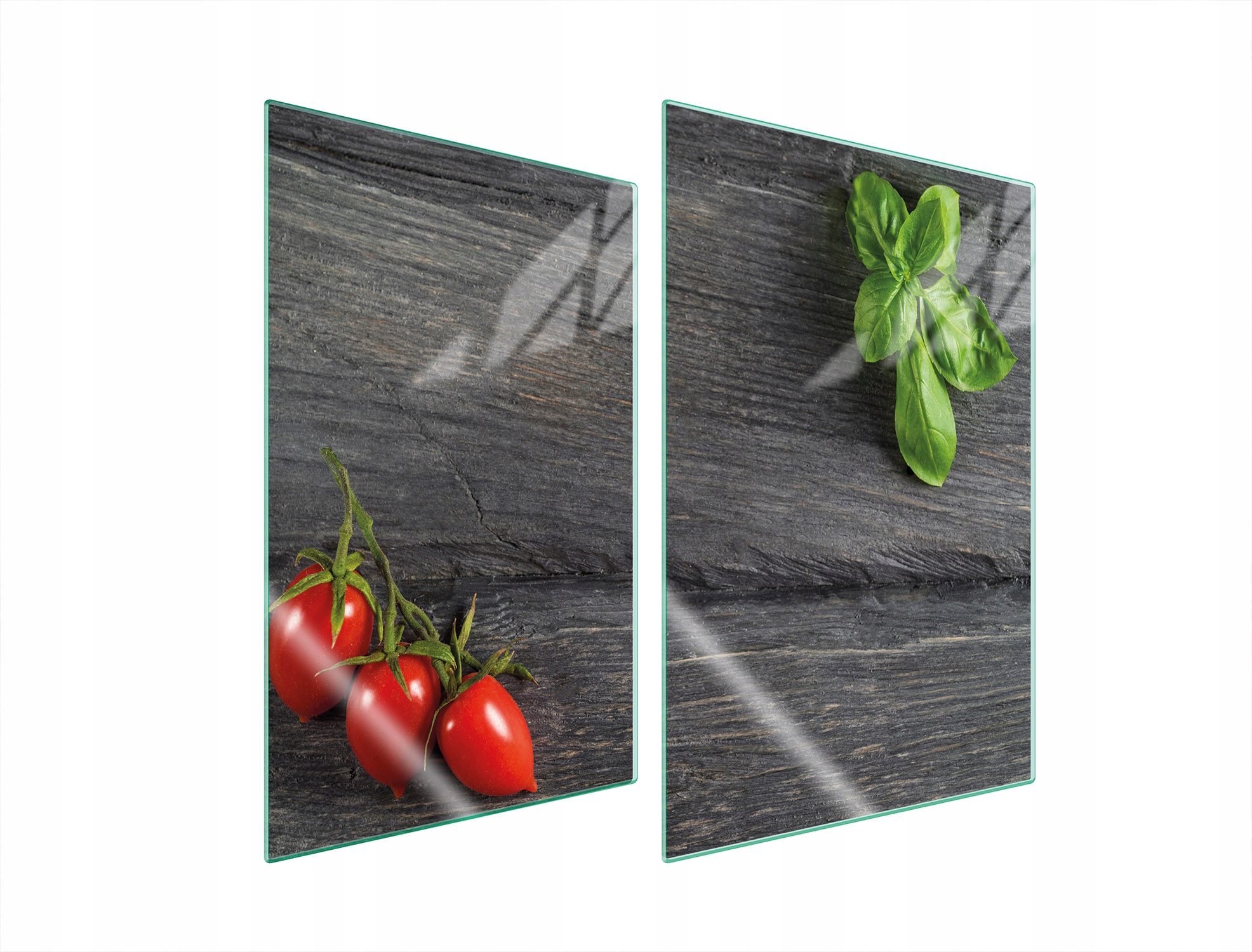 Skleněná Ochranná Deska Do Kuchyně 2x35x52 Rajčata Tvrzené Sklo