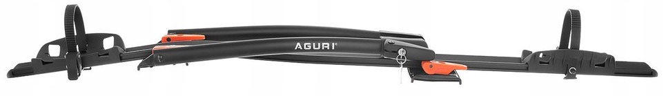 2x BAGAZNIK DACHOWY UCHWYT ROWEROWY AGURI ACUDA Model ACUDA III black