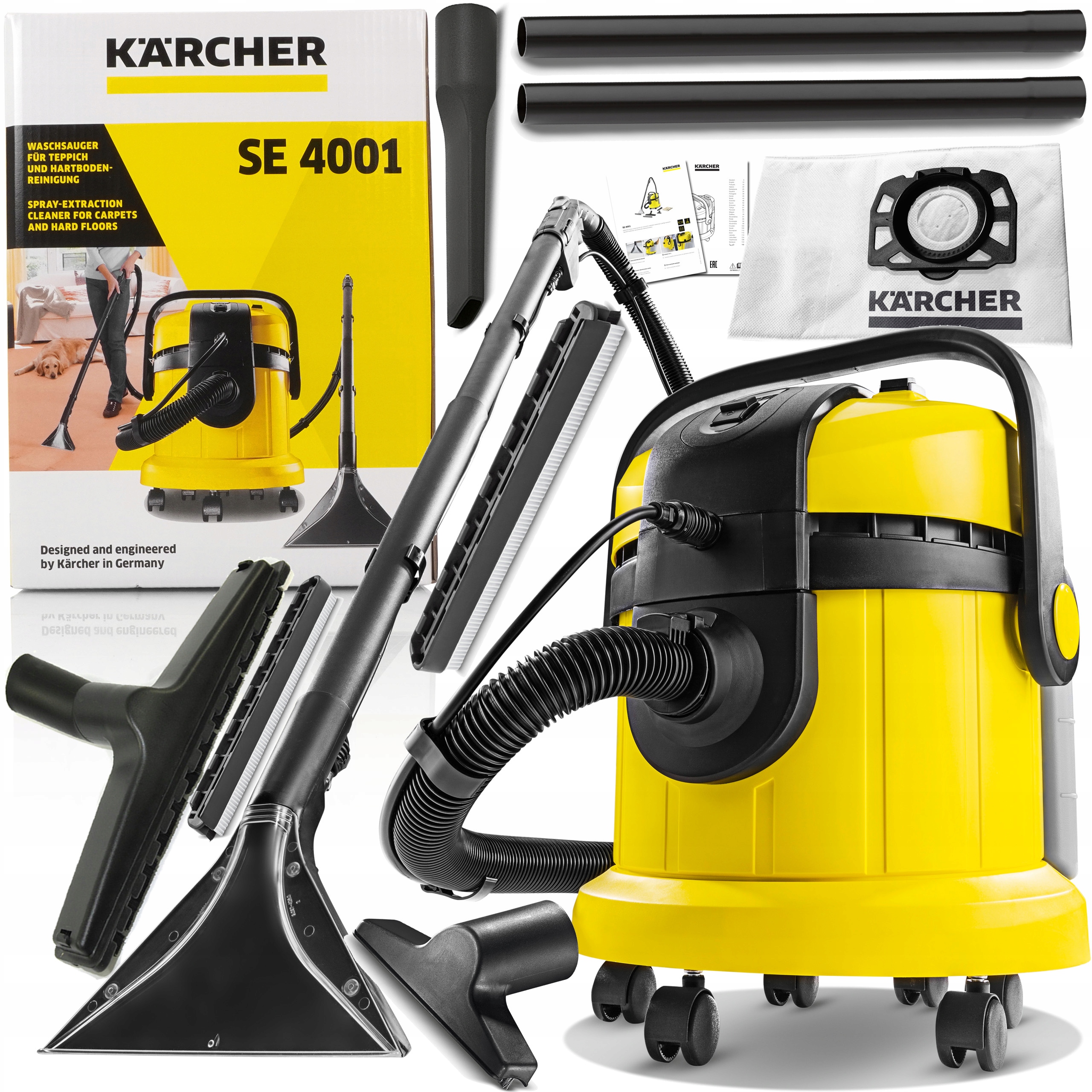 Odkurzacz piorący Karcher SE 4001 1.081-130.0 - Sklep, Opinie