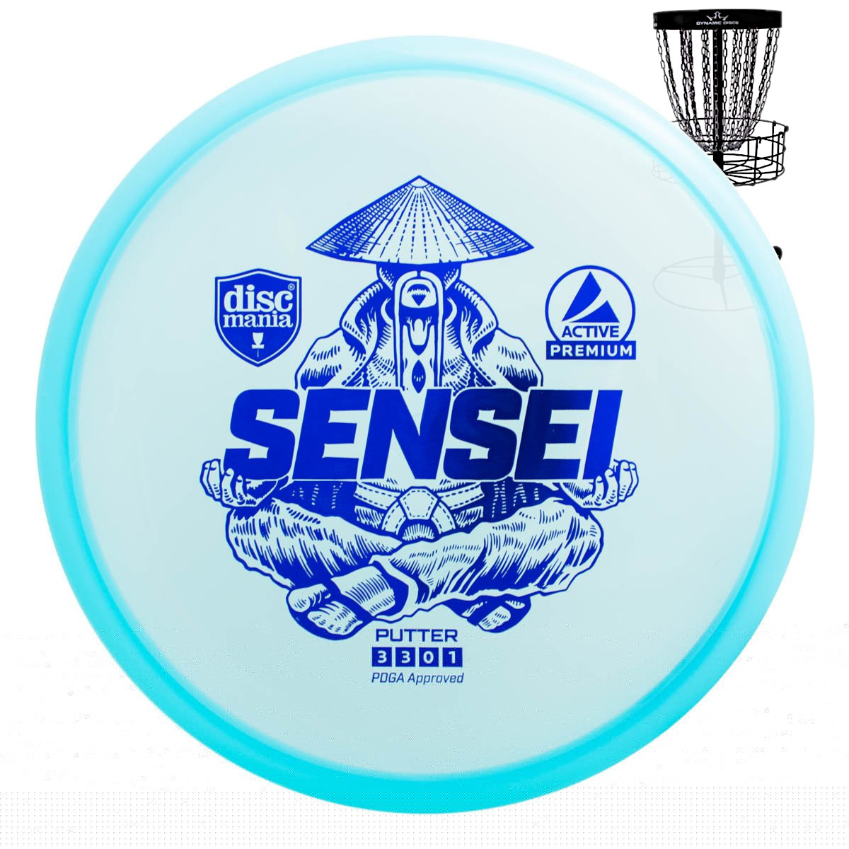 Dysk do disc golfa SENSEI PREMIUM putter