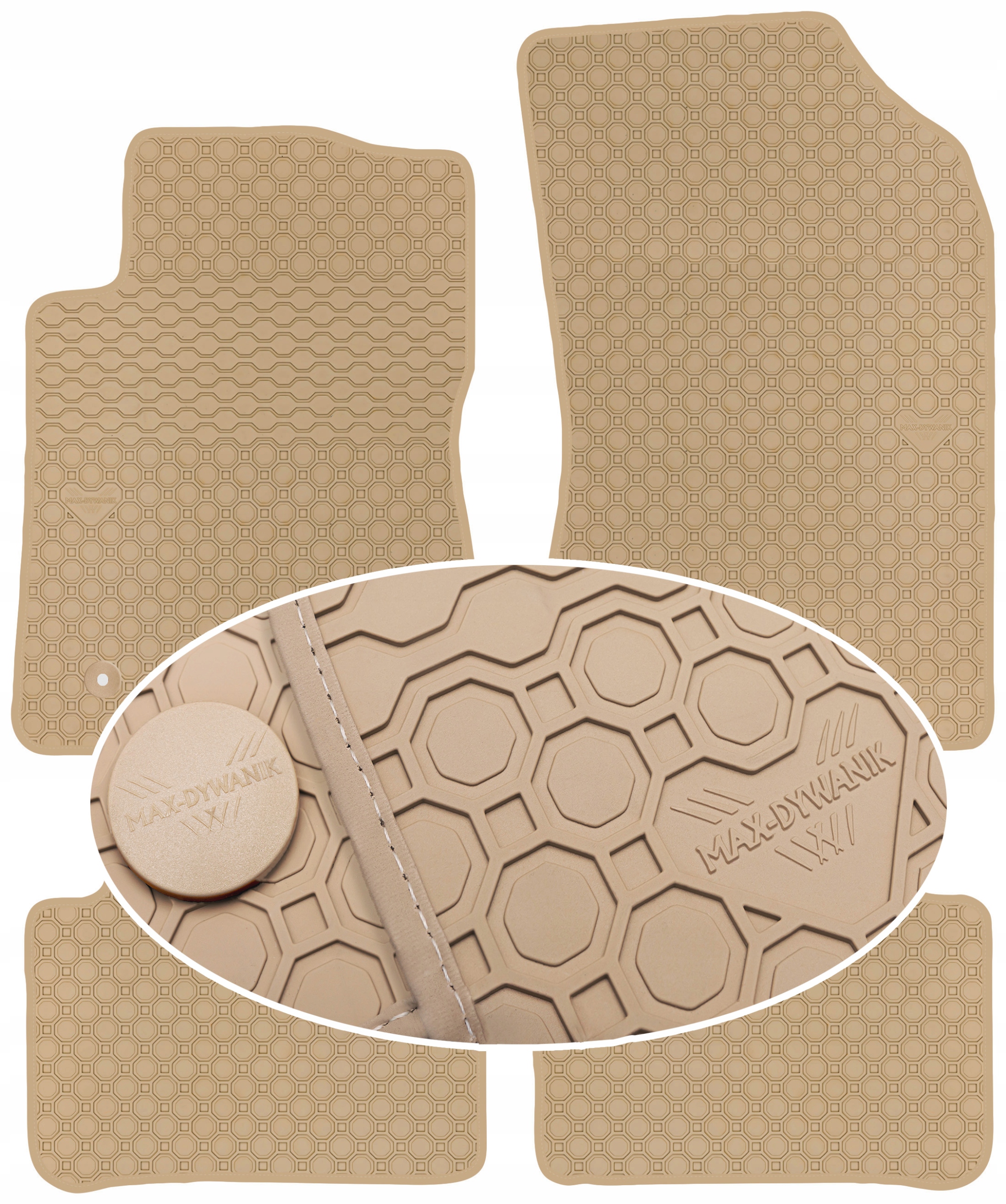 Citroen C3 III 2016 Koberce Béžové