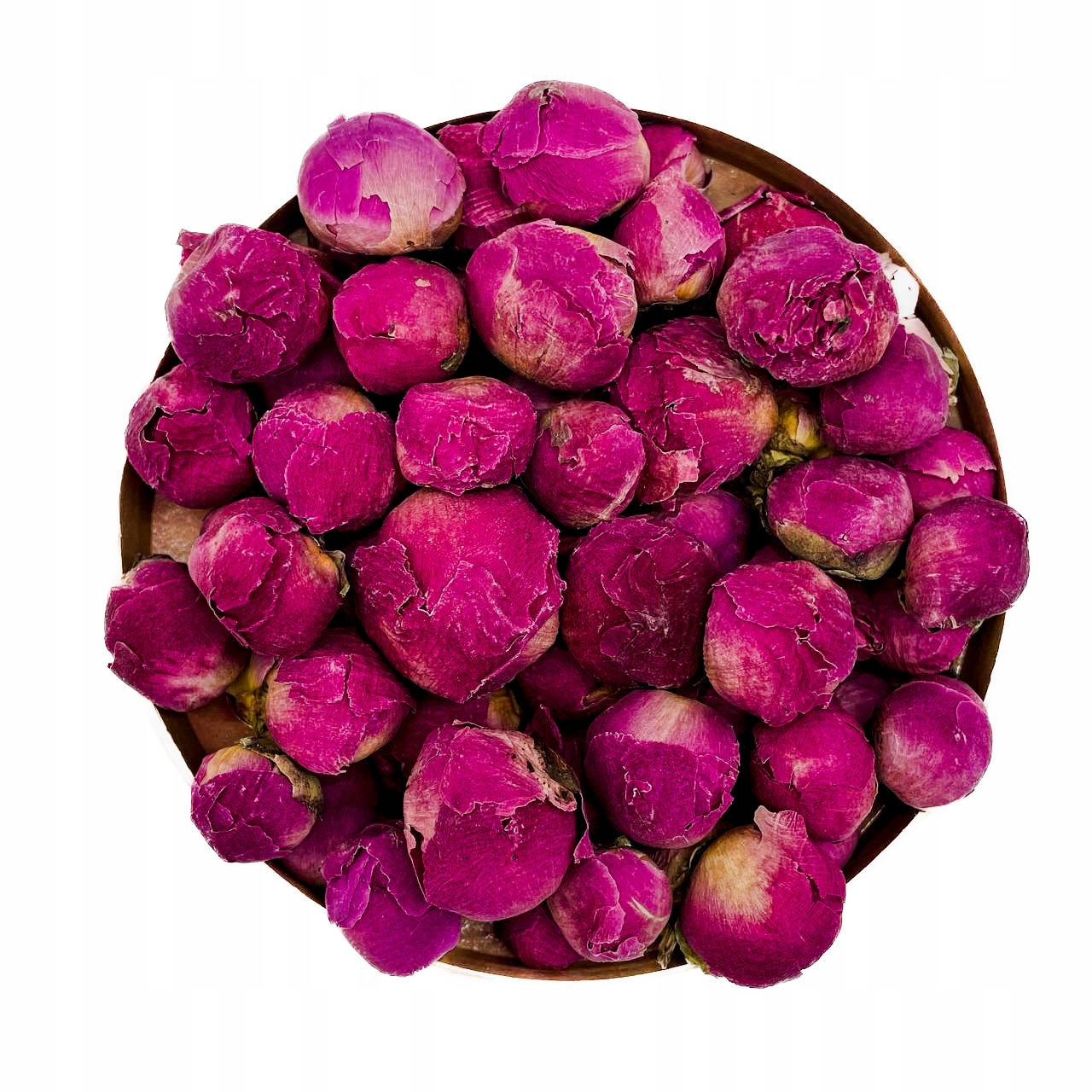 Pivoňkové Pupeny 1000 g pivoňka sušená dekorace na dort 1 kg Jedlé Květy