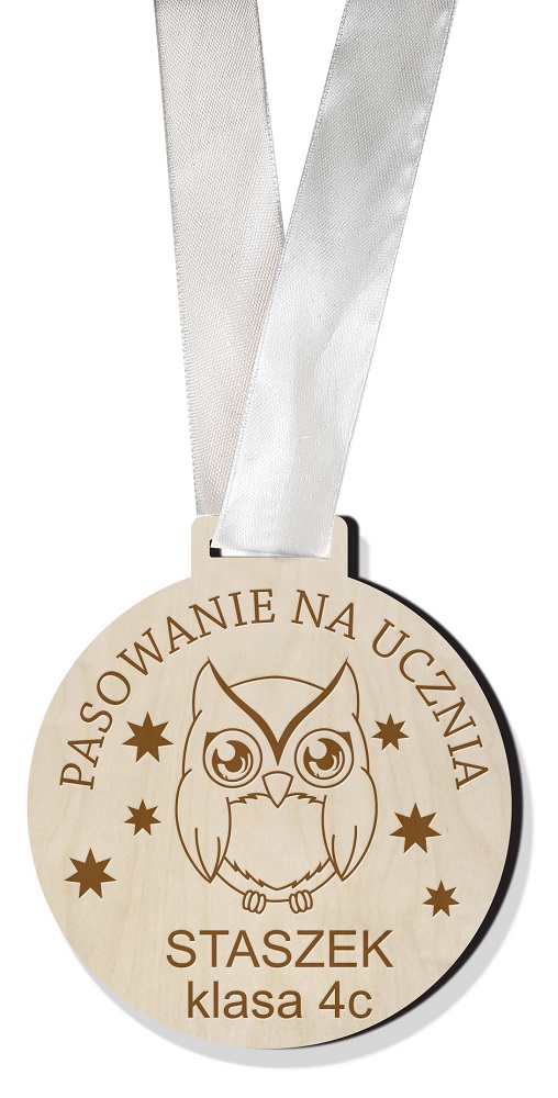 

Medal zakończenie roku szkolnego przedszkole uczeń