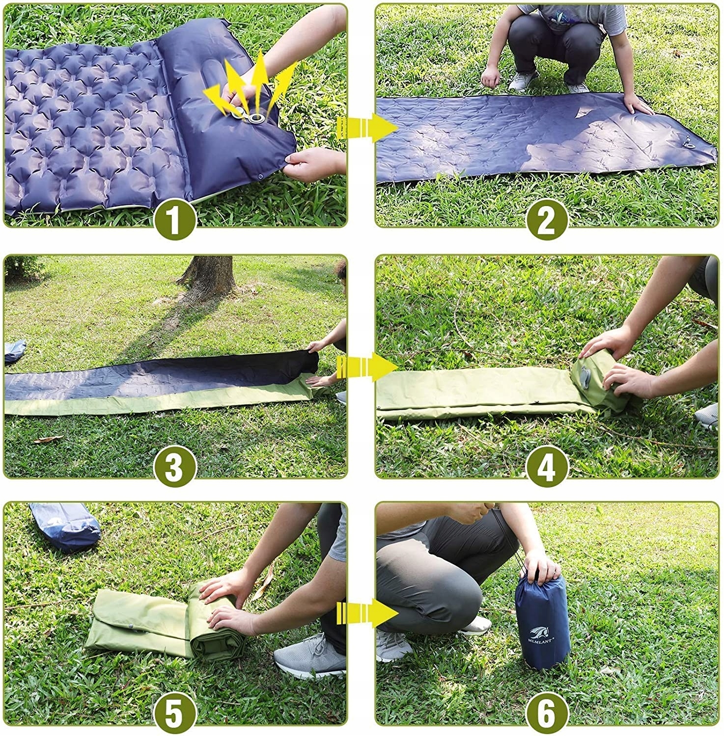 MATERAC TURYSTYCZNY SAMOPOMPUJĄCY 195x64CM LEKKI Długość 195 cm