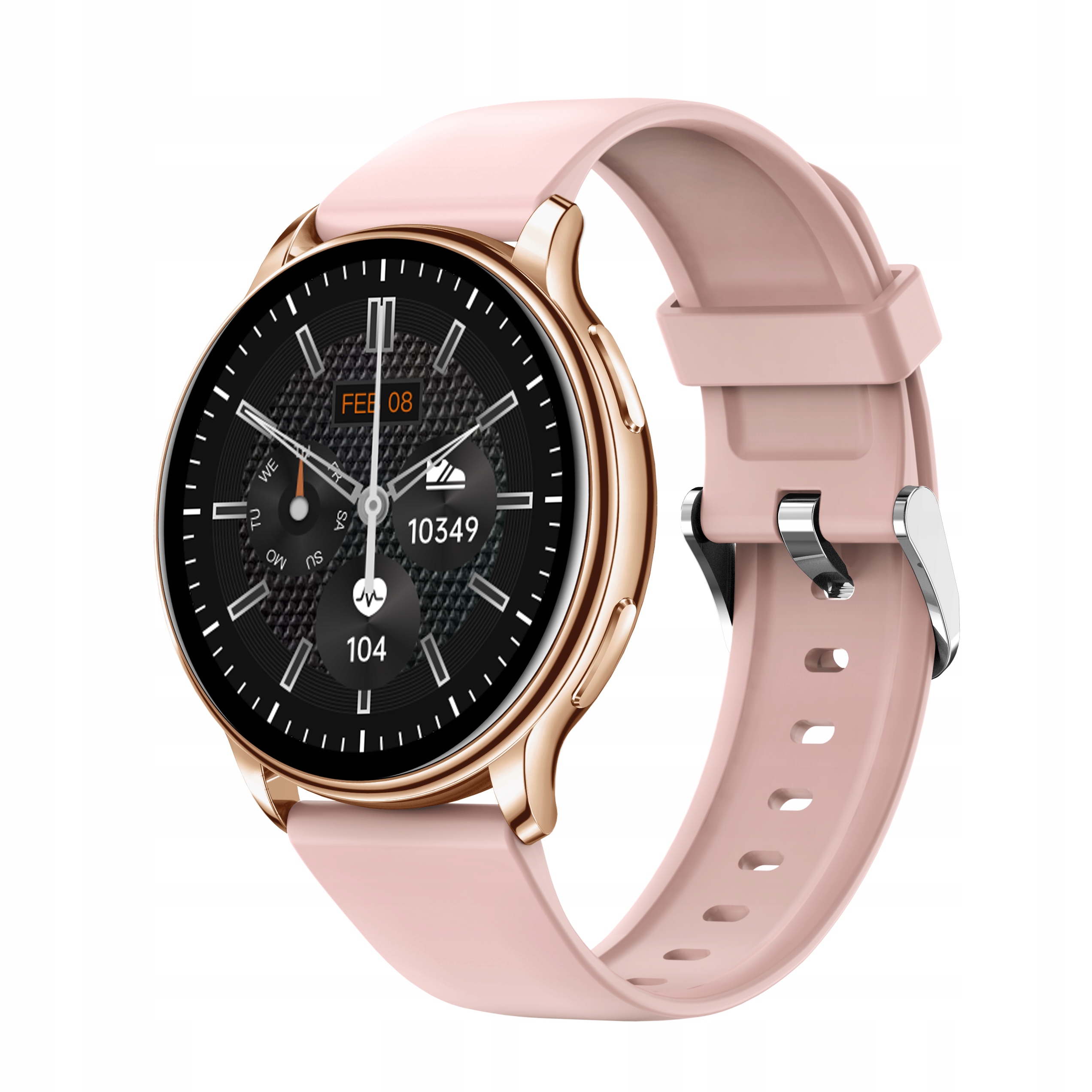SMARTWATCH DAMSKI DLA KOBIETY ROZMOWY POWIADOMIENIA SPORT PULS MENU PL Model inny