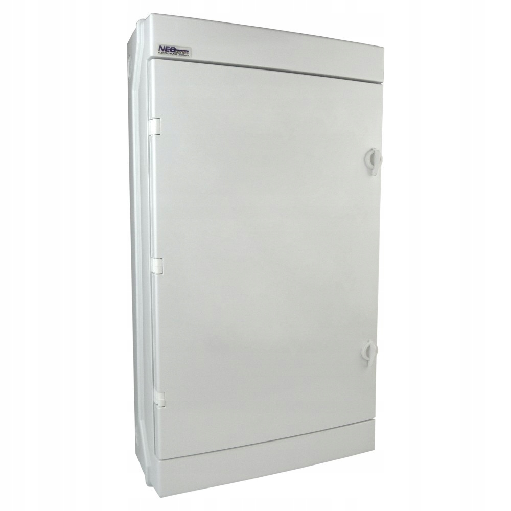 Hermetická Rozvádzačka Na Omietku 36 Mod. Biele Dvere IP65 Vde 3x12