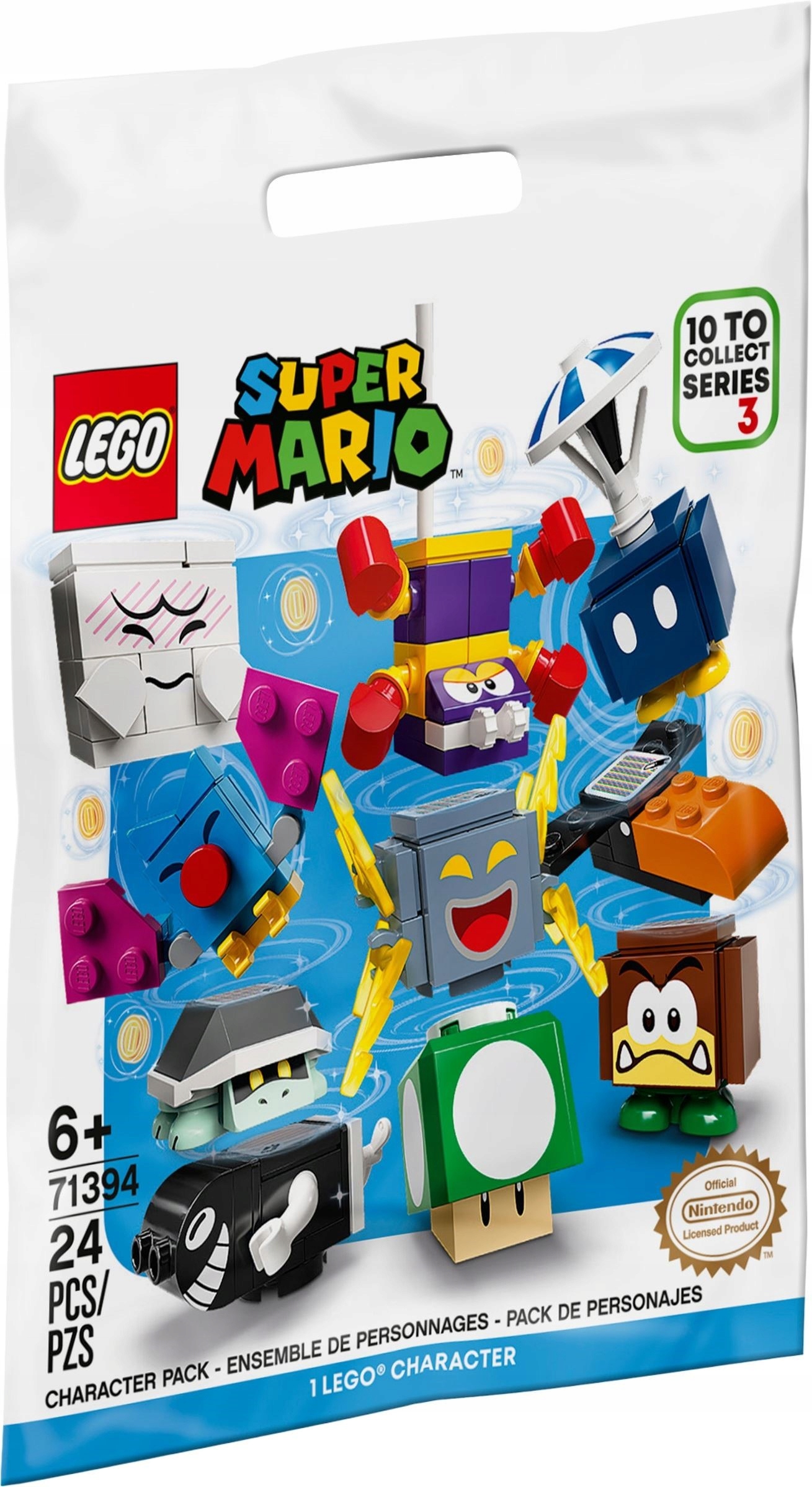 Klocki Lego Mario 71394 Minifigurki Character Pack Seria 3 Nowe
