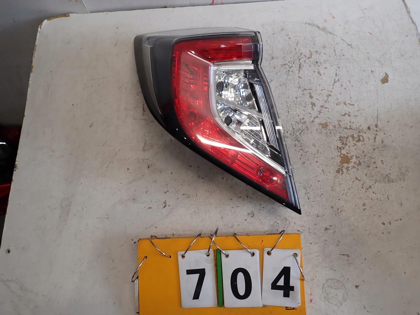 light rear part rear left HONDA CIVIC X 2017