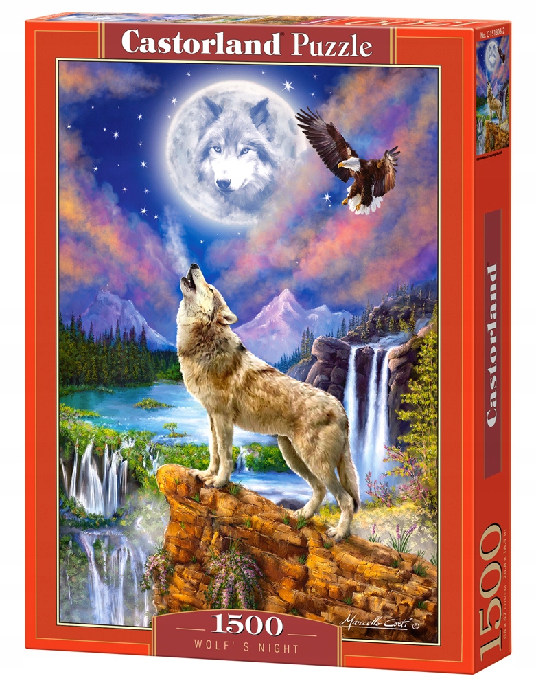

Castorland Wolf's Night Puzzle układanka 1500 szt.