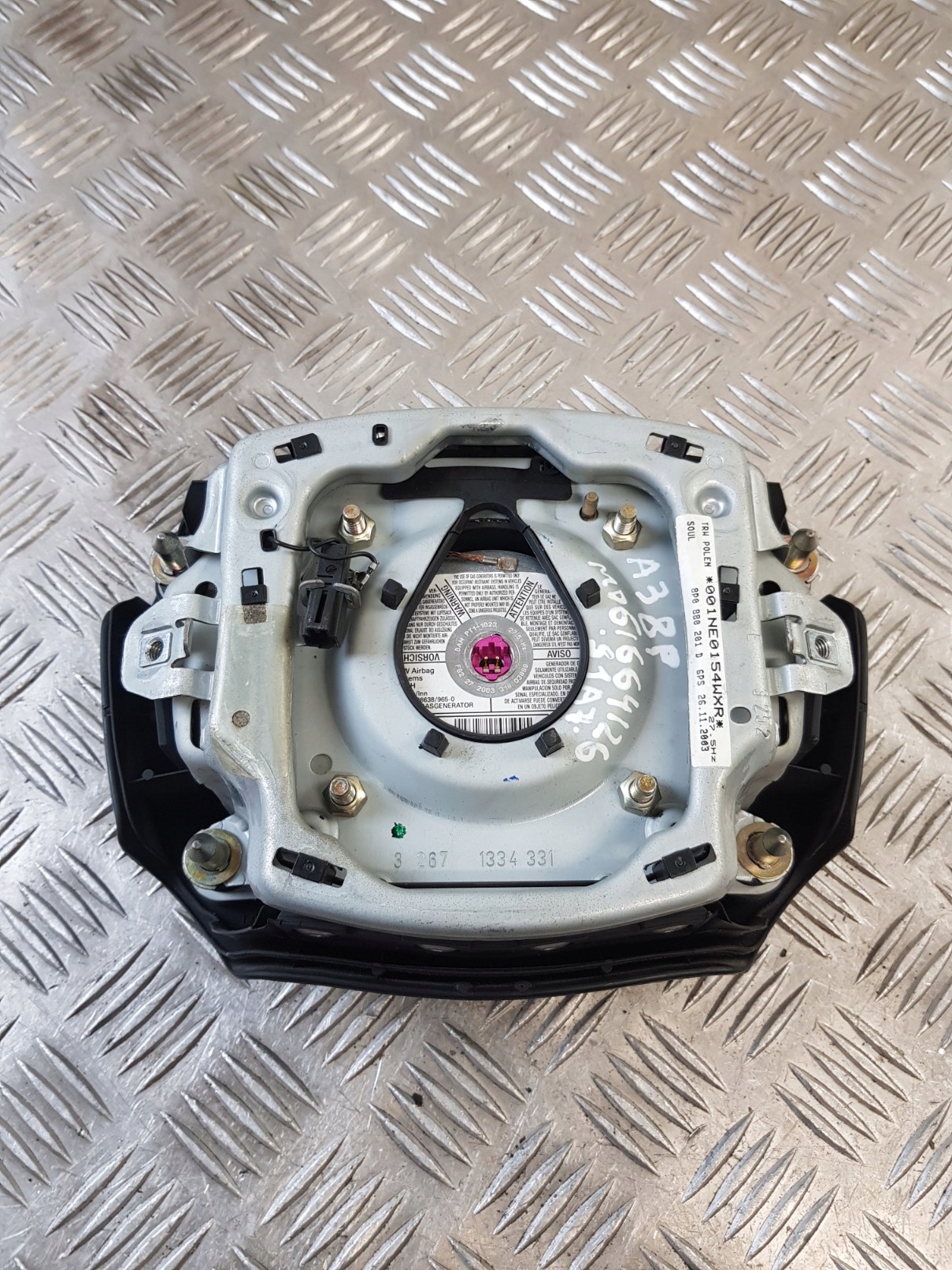 airbag airbag driver´s 8P0880201D AUDI A3 8P 04R