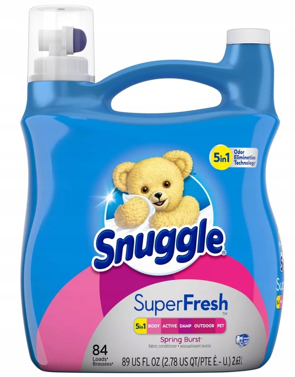 Snuggle Plus Fresh Spring Burst 2,63 l 84 proplachování Tekutá aviváž