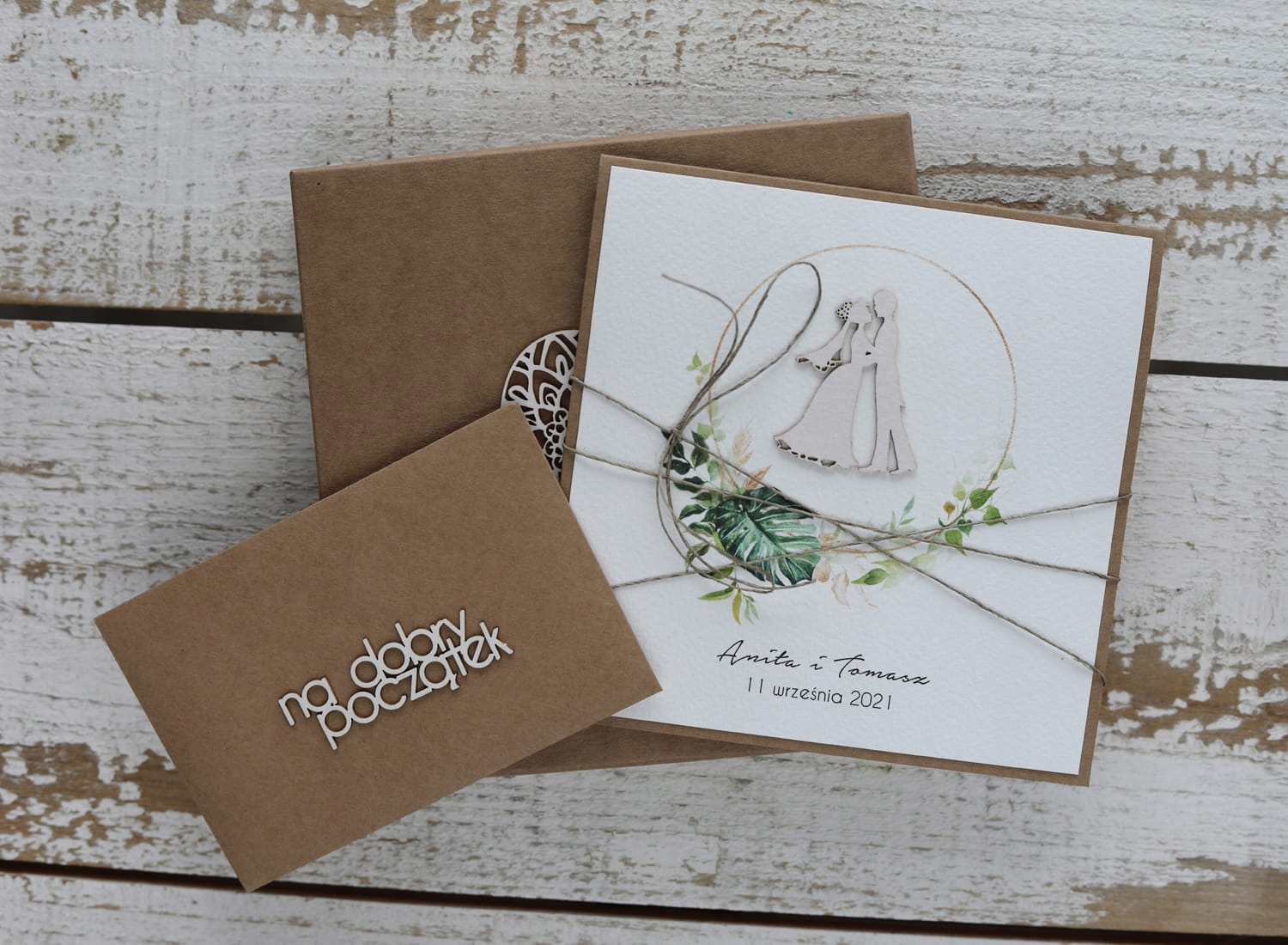 Výjimečná ručně vyráběná svatební přáníčka na svatba s personalizací
