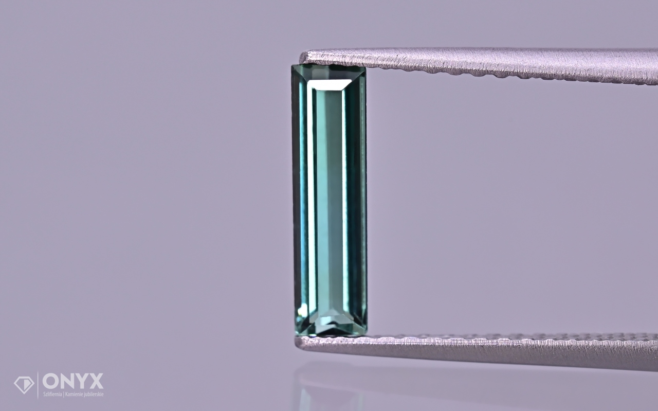 Turmalín fazetovaný obdélník 10x2,5 mm