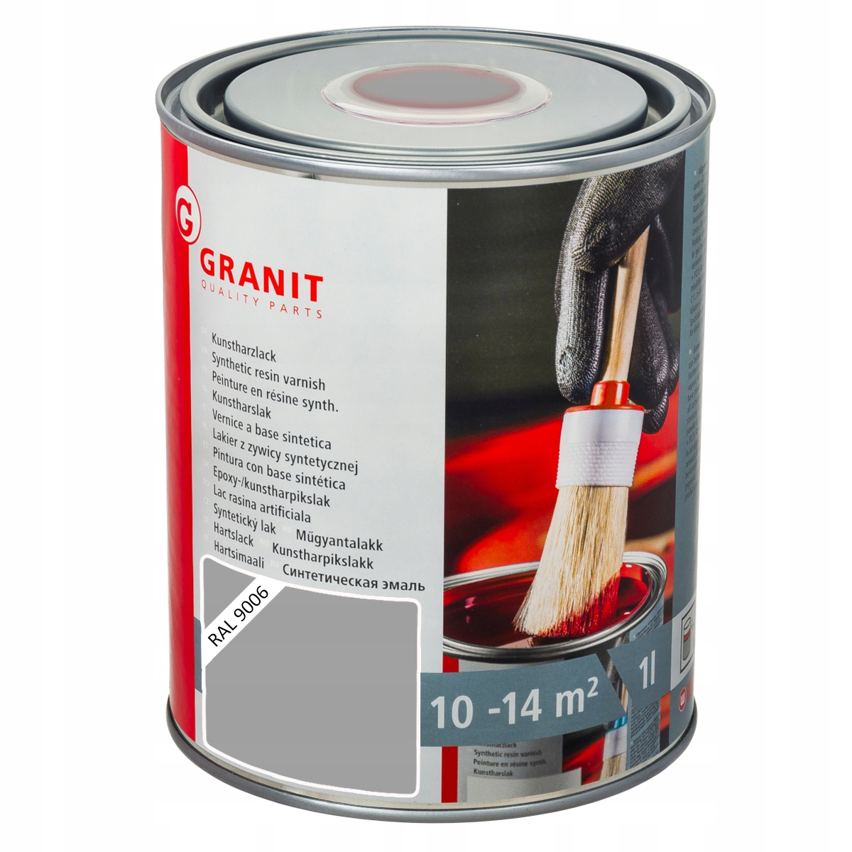 

Lakier Biel Aluminiowa Ral 9006 1l Granit