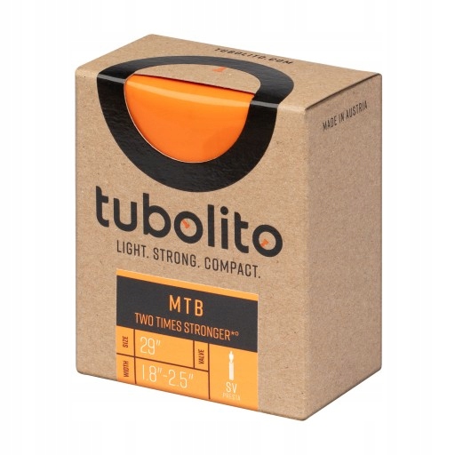 

Superlekka dętka Tubolito Mtb 29x1.8-2.5 SV42 85g