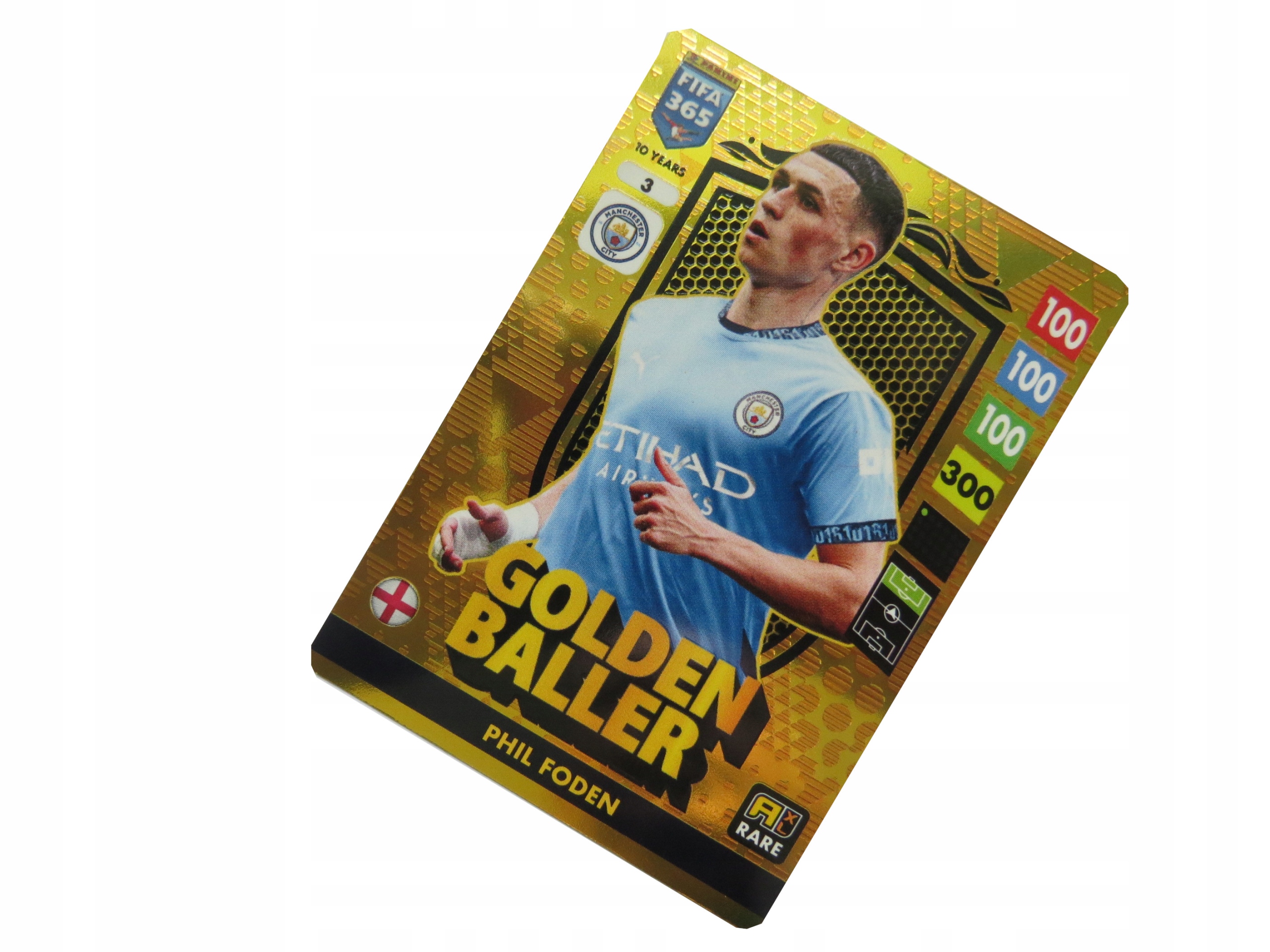 Panini Fifa 365 2025 Rare Golden Baller 3 Phil Foden Manchester City
