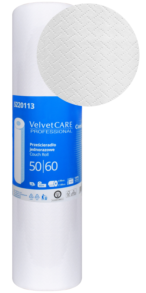

Prześcieradło Podkład Medyczny Velvet Care 60cm50m