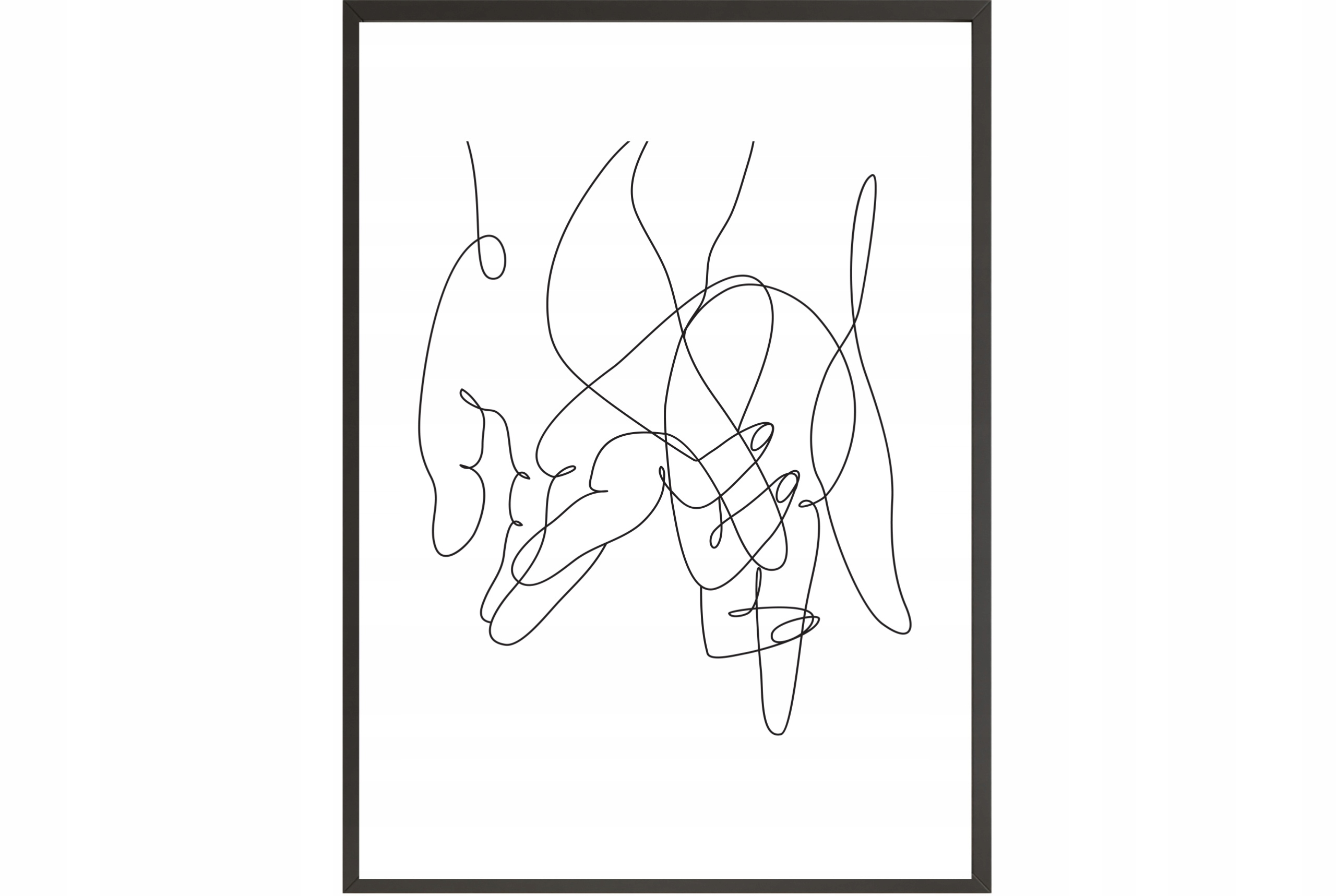

Obraz plakat 70x50 nowoczesny dotyk miłość dłonie