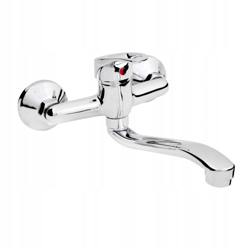 BATERIA ZLEWOZMYWAKOWA ŚCIENNA ATUT CHROM