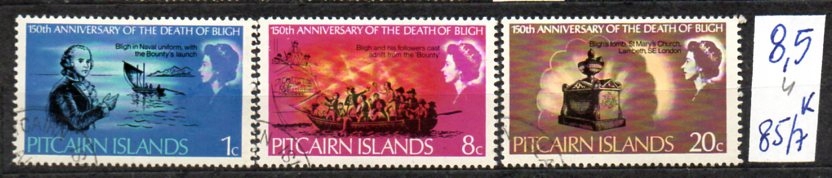 Pitcairn Island 4 , nr 85/ 7 , komplet