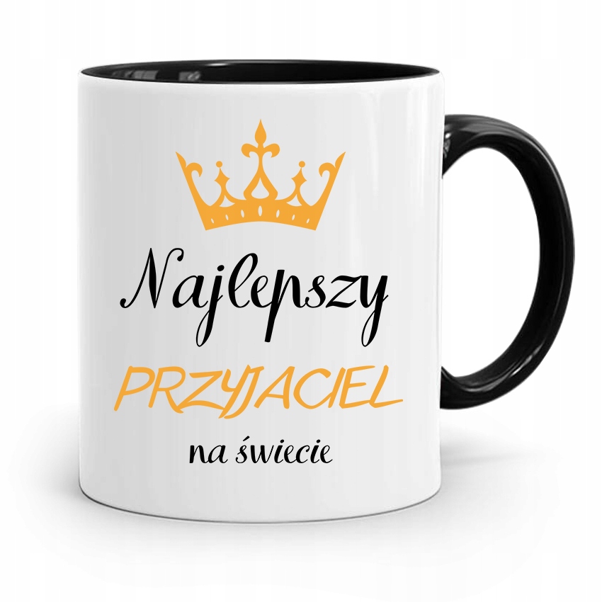 

Kubek Czarny Dla Przyjaciela Najlepszy Na Świecie