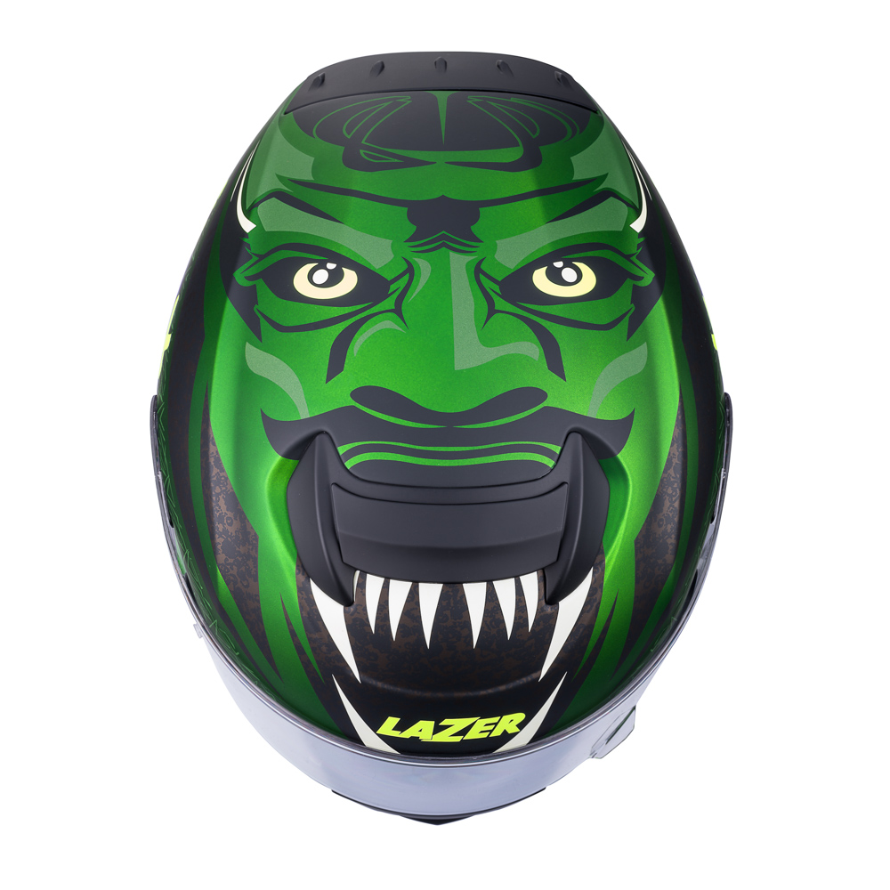 PROFESJONALNY KASK LAZER RAFALE ONI r L BLENDA Kolor czarny zielony żółty