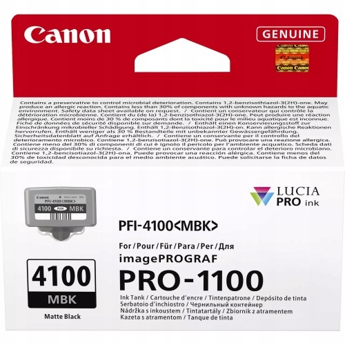 Canon Ink PFI-4100 Mbk 6776C001