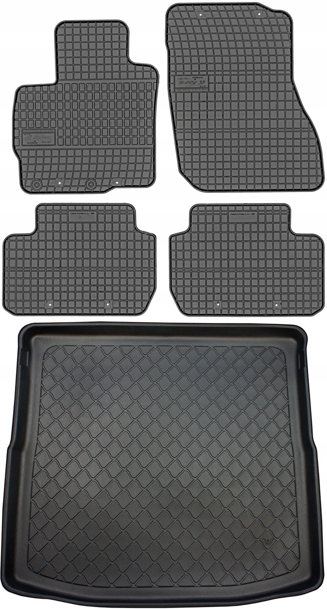 Mitsubishi Outlander III 7os 2012- Koberce s rohožou