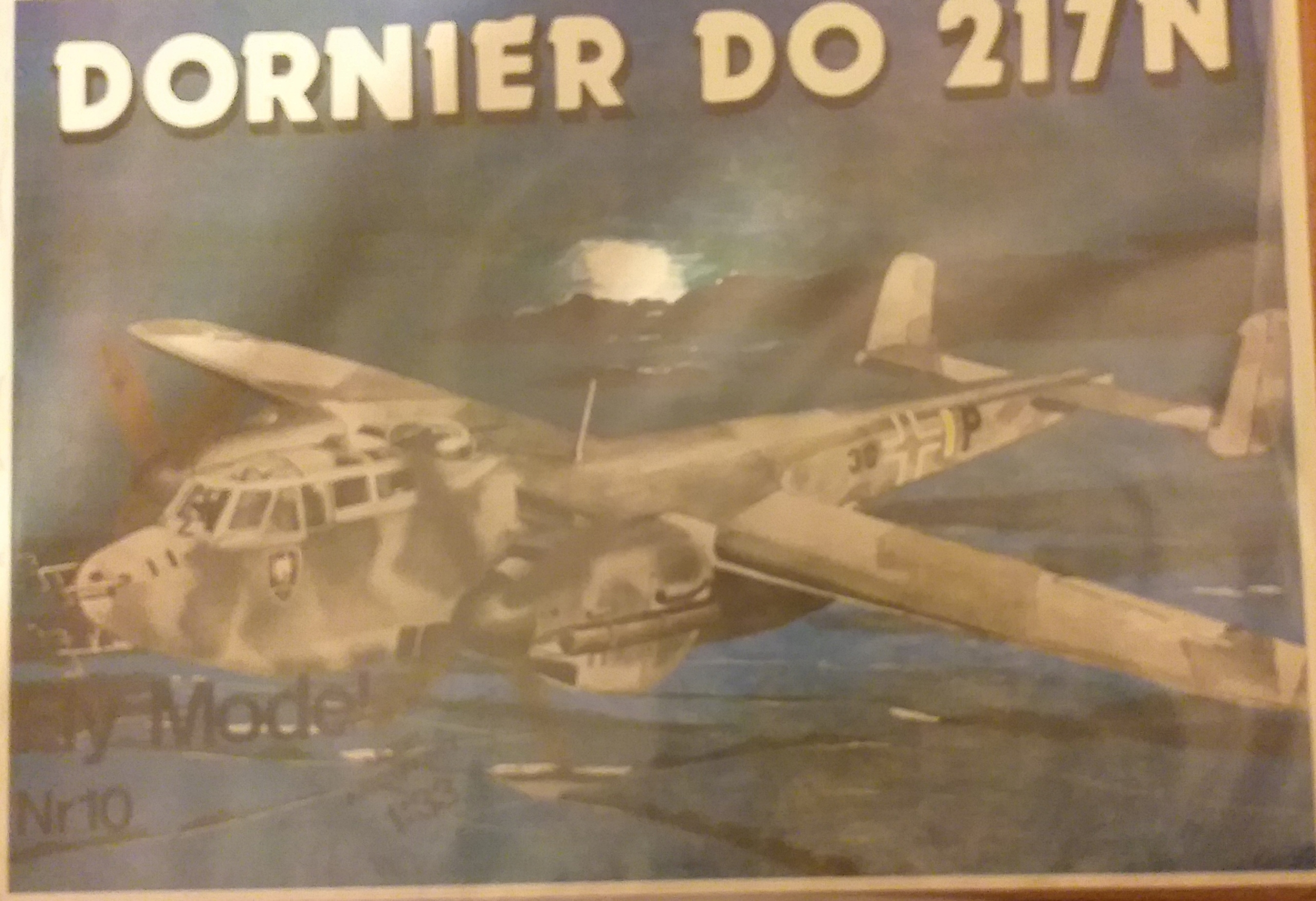 FlyModel nr 10 Samolot Dornier Do 217N