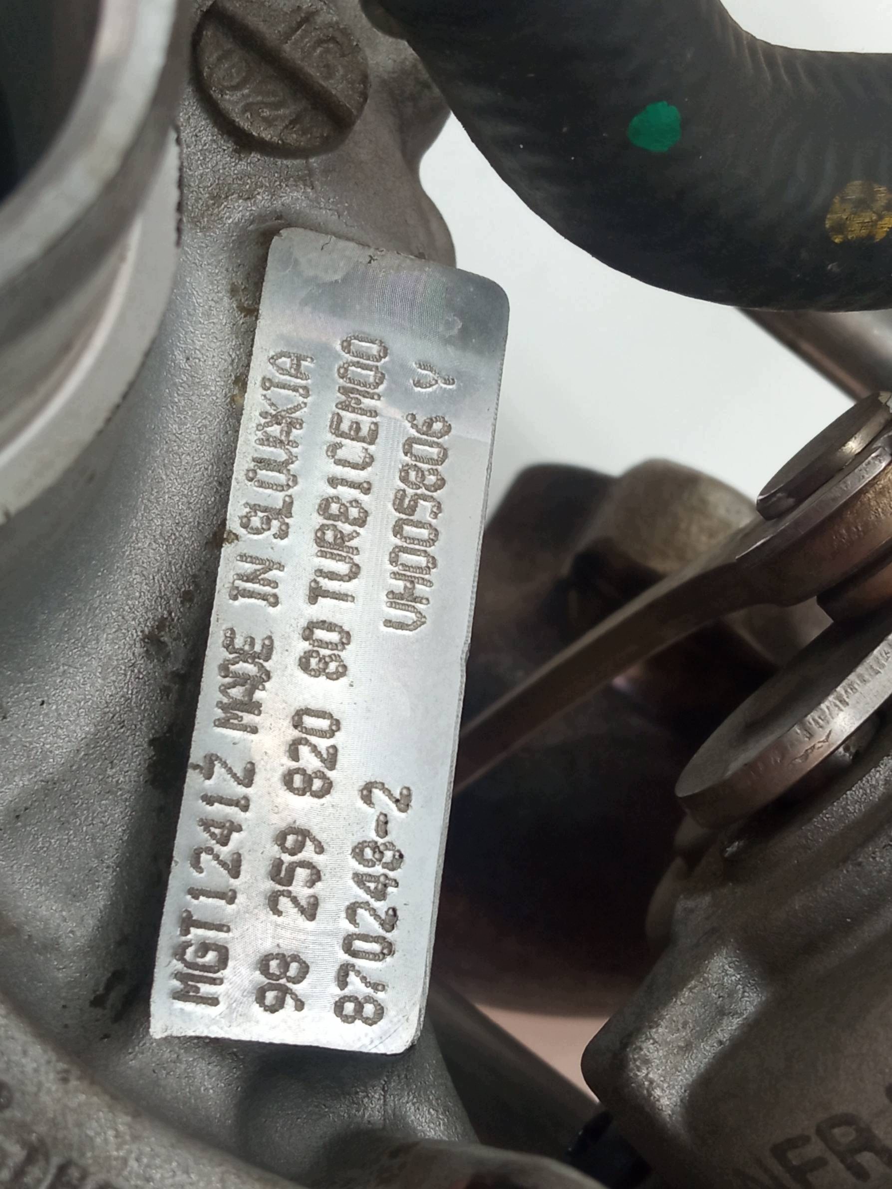 turbo 9825982080 1.2 THP TURBO PURETECH Opel Crossland e (2017-24)