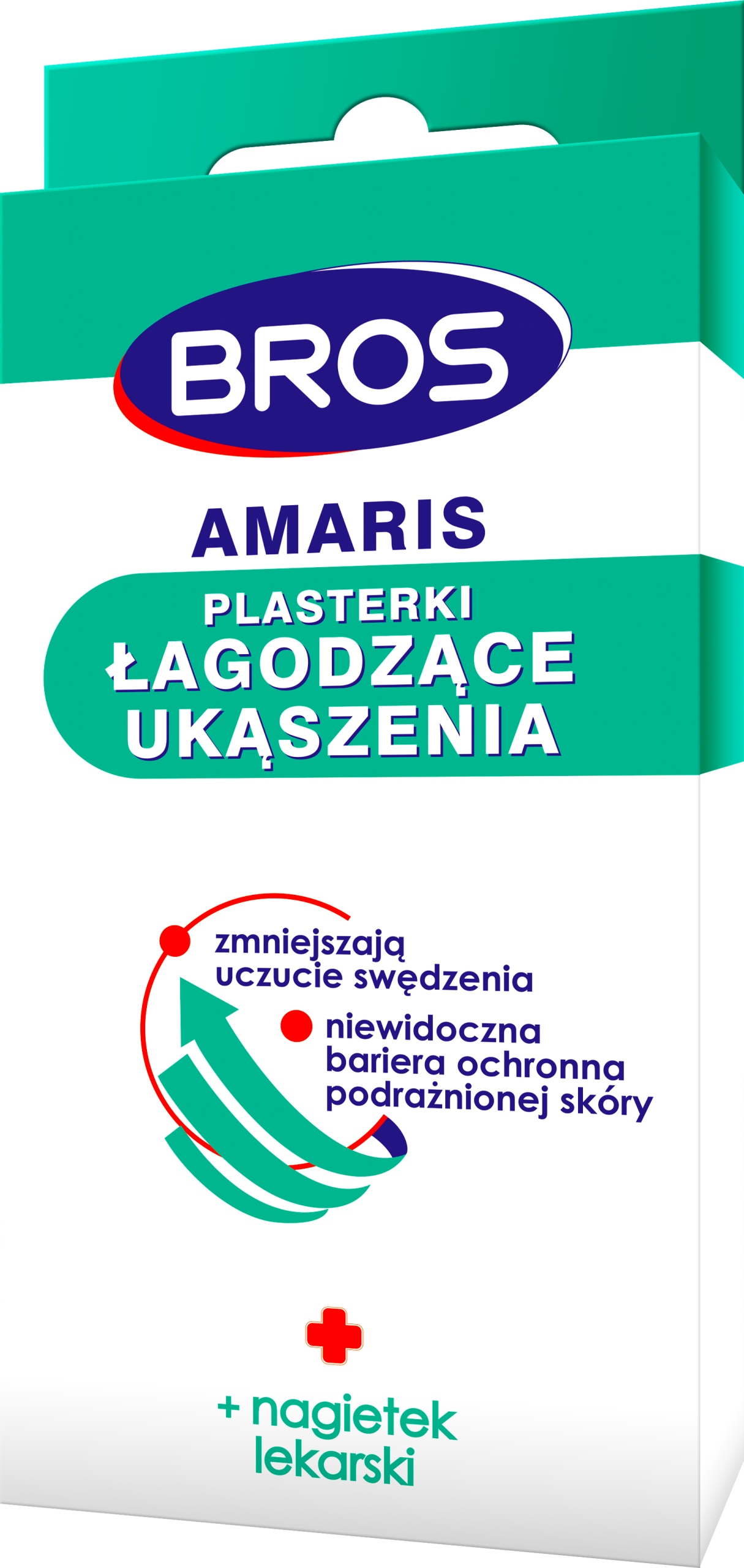 

Bros Amaris Plasterki Łagodzące Ukąszenia Komara
