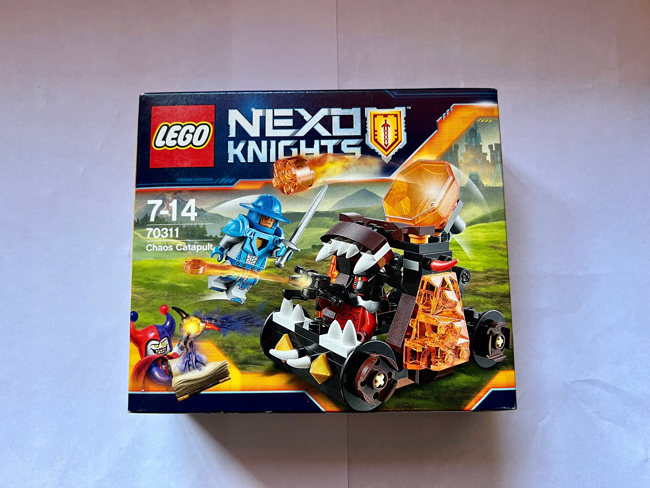 Lego 70311 Nexo Knights Katapulta Chaosu Nowe Misb
