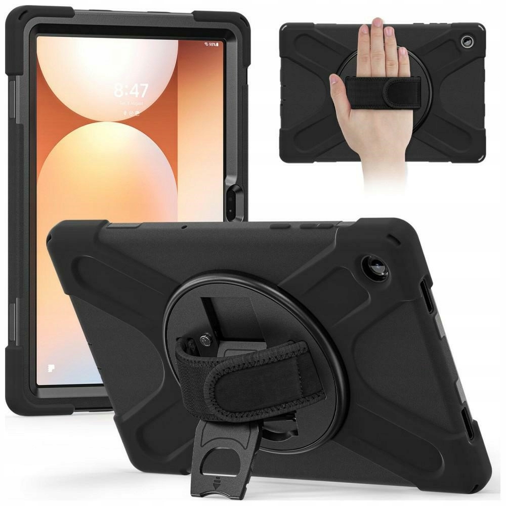 Pancéřové pouzdro s držákem 4smarts Rugged Case Grip pro Samsung Galaxy Tab A1
