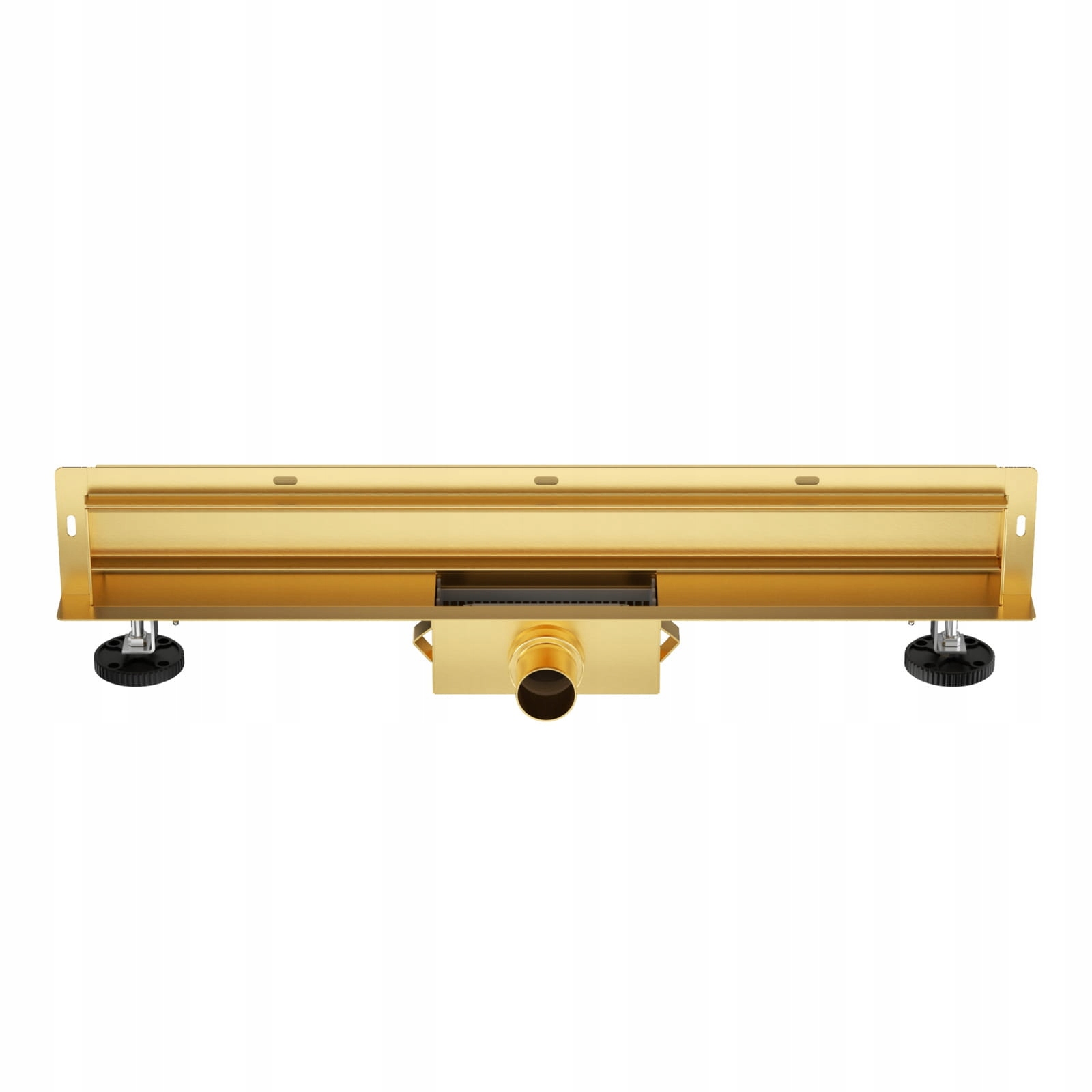 Nástenný odtok Balneo W-Drain Next 60 cm 2v1 zlatý obojstranný