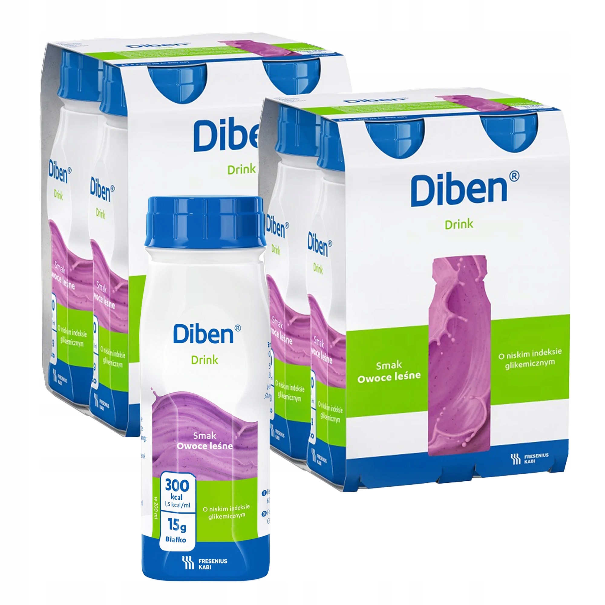 Diben Drink O smaku owoców leśnych 4x200 ml