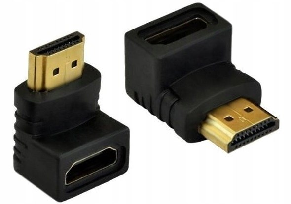 

Adapter kątowy mały Hdmi wtyk - Hdmi gniazdo