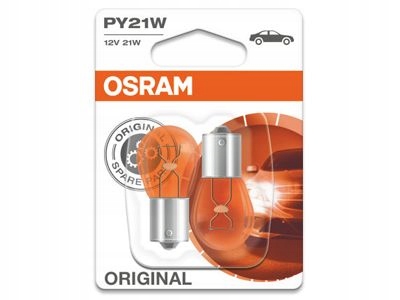 

Osram Żarówka Pomarańczowa PY21W BAU15s 7507-02B