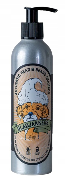 Szampon do brody i włosów GLADJAKKERS Authentic do cieńszych włosów 250 ml