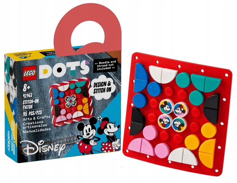 

Lego Dots 41963 Myszka Miki Myszka Minnie naszywka