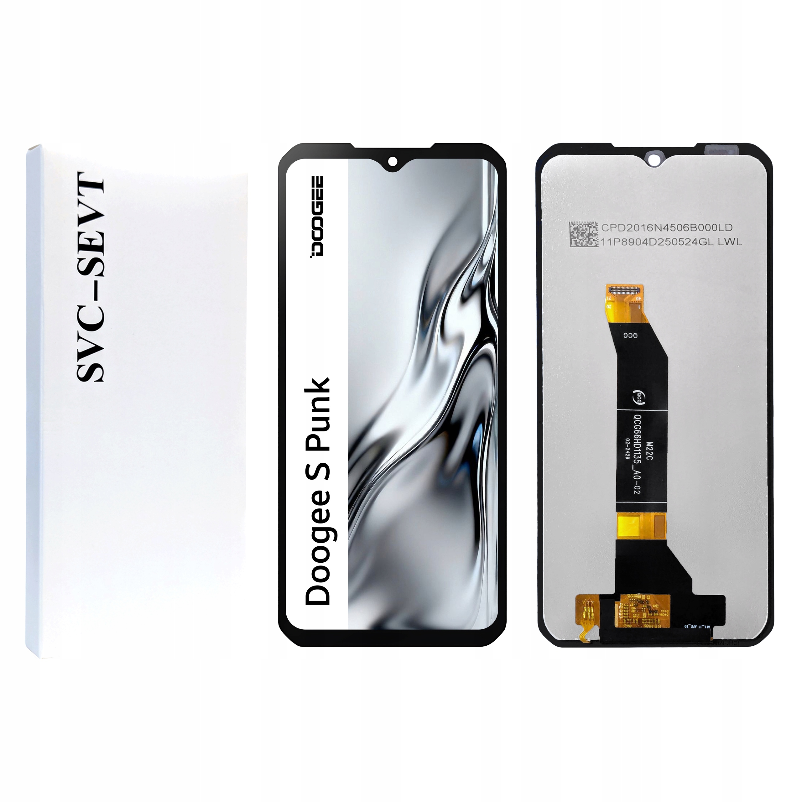 Displej pro Doogee S Punk Display LCD Panel Originál Zila