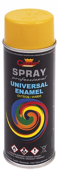 

Spray Farba Champion 400ml Żółty Ral 1023