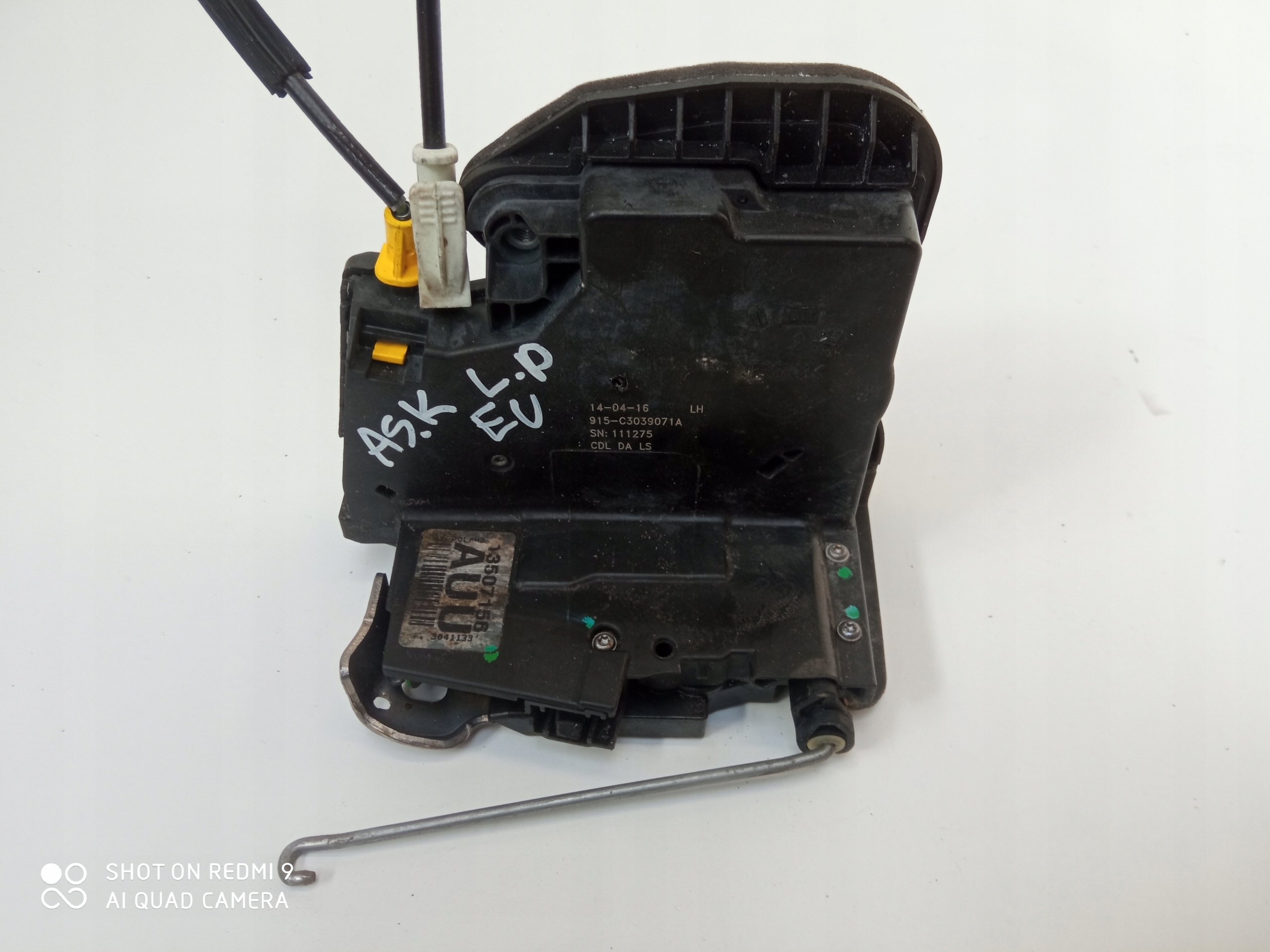 OPEL ASTRA K 5 V lock door left front front EU
