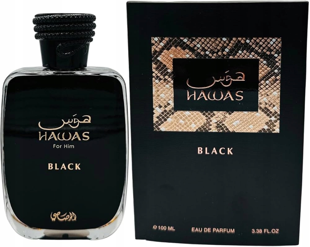 Rasasi Hawas Black For Him 100 ml Edp originální produkt