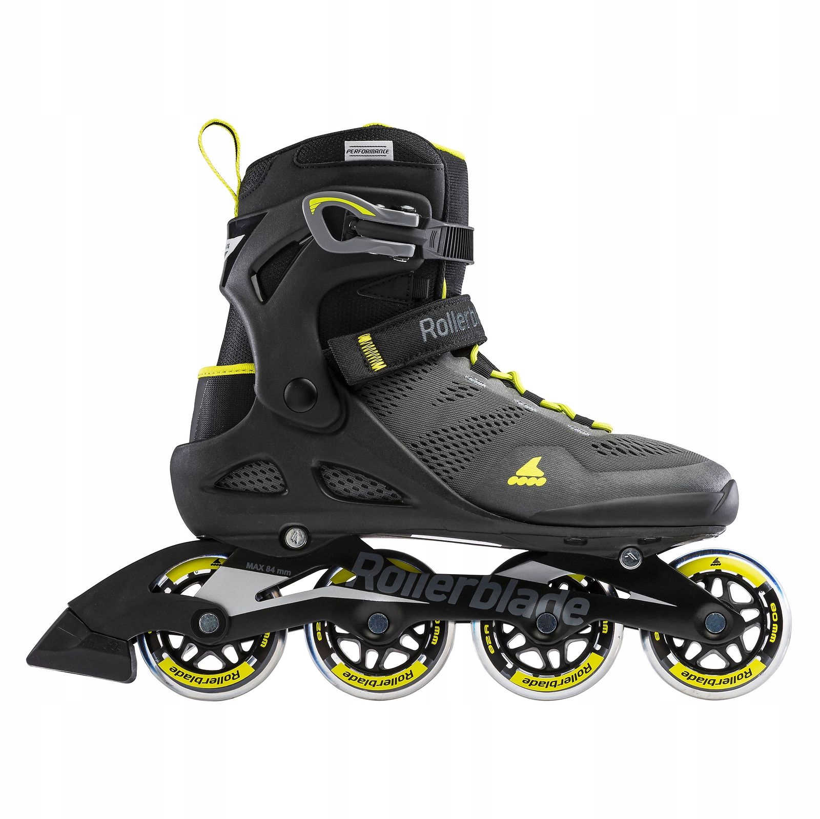 Rolki męskie Rollerblade Macroblade 80 black/lime r 41